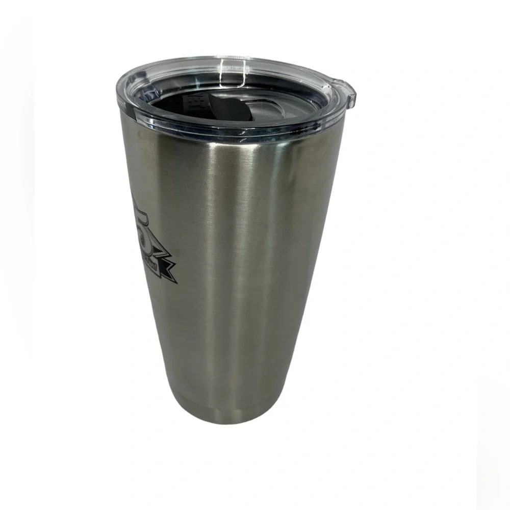 YETI Tumbler Rodeo 25 Years Of Rodeo Fun Stainless 16oz Rambler Magslider Lid VG